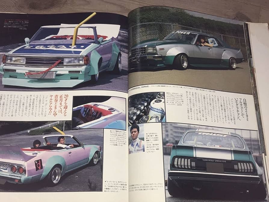 グラチャン　チューニングカー　シャコタン　昭和　本　希少 昭和 #80年代 #グラチャン #GC #富士スピードウェイ #FISCO